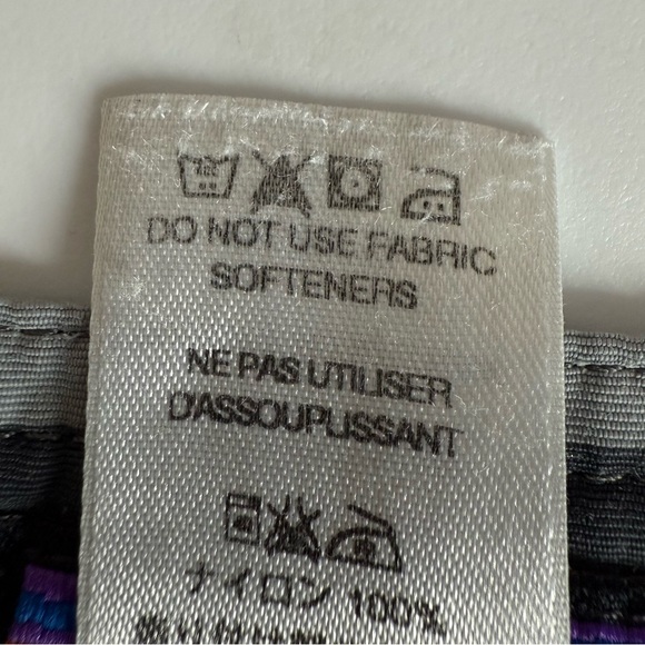 Patagonia Wavefarer Black & Gray Geometric Print Board 8” Shorts Mens Size 32 - Picture 11 of 11